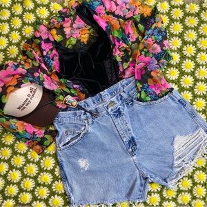 Vintage Wrangler Jean Shorts